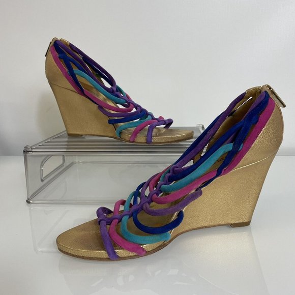 Emilio Pucci Wedges Sz 38 (Read Description) - Picture 3 of 14